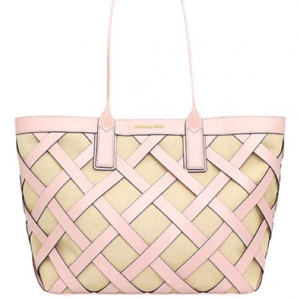 Authentic Michael Kors Light Pink Sienna Large Tote - Picture 15 of 16